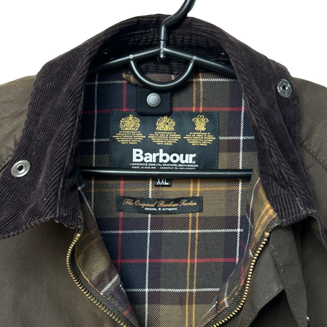美品 16年 Barbour ビューフォート オイルドジャケット カーキ 英国製