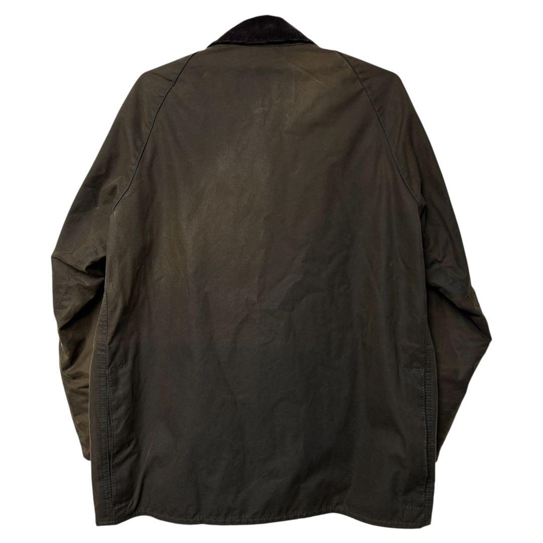 美品 16年 Barbour ビューフォート オイルドジャケット カーキ 英国製