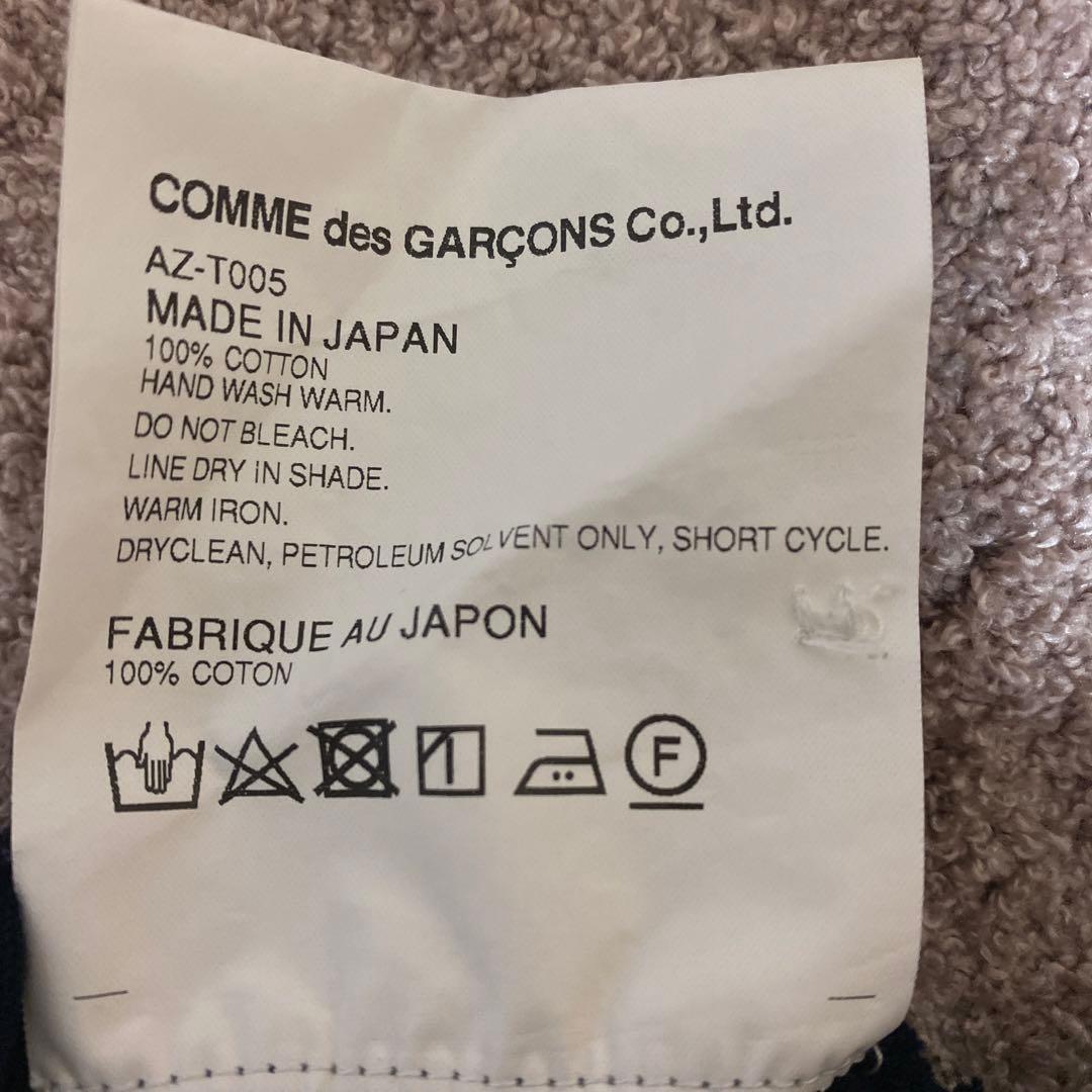 【美品】COMME des GARÇONS PLAY ネイビー ポロシャツ M