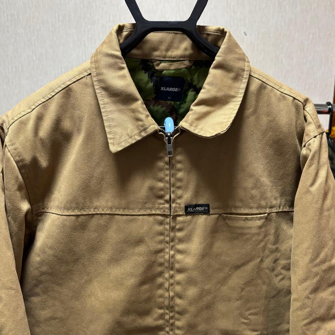 XLARGE エクストララージ　ダックジャケット　キルティング　中綿　XL