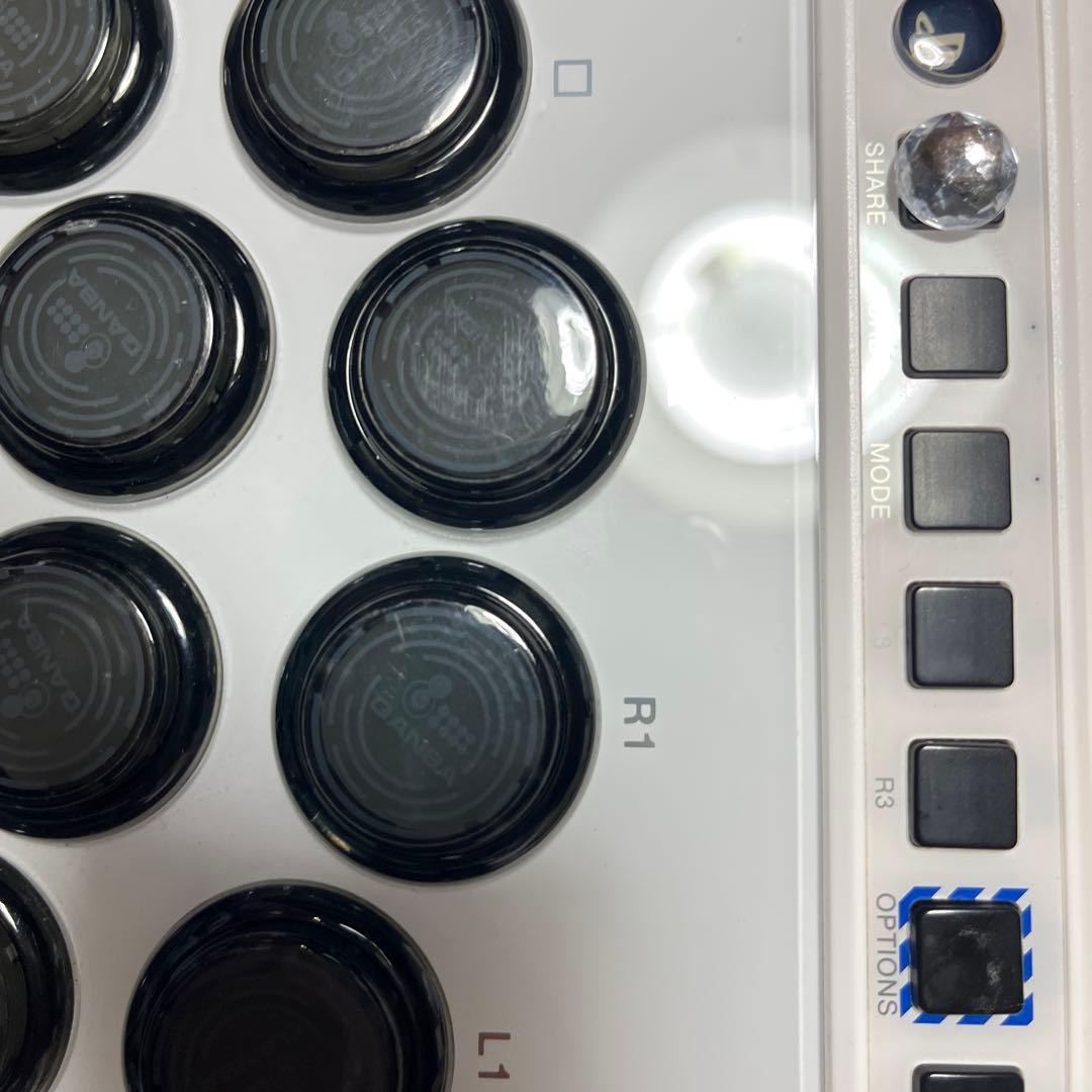 Qanba Obsidian Pearl ボタン増設　アケコン