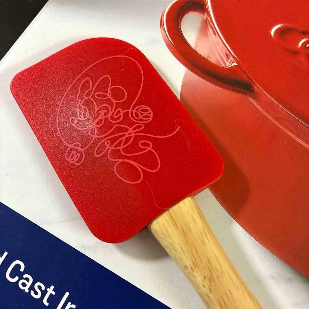 チ*ー様 MAYER マイヤー　ディズニー　ミッキーマウス　両手鍋　レッド　スパ