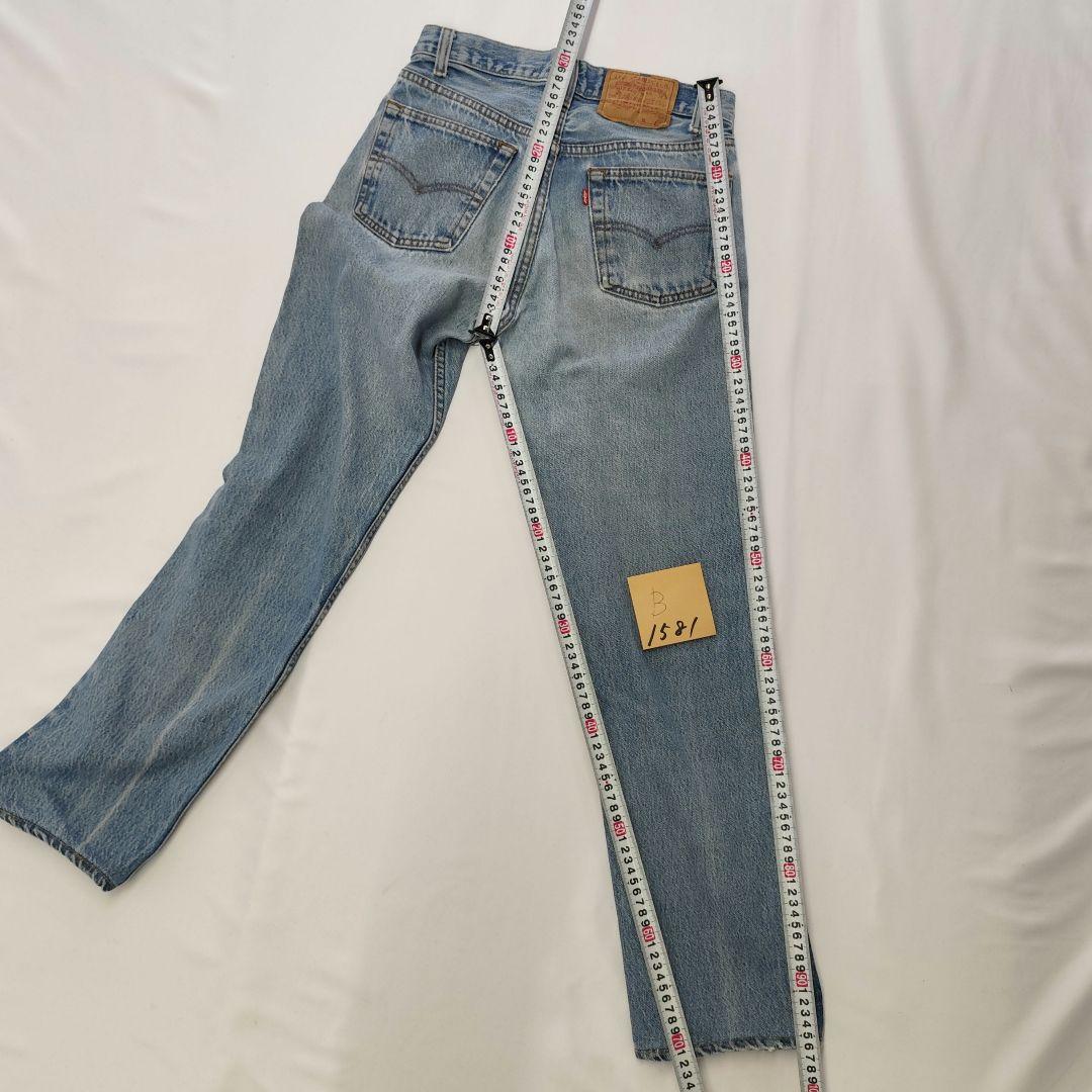 1581 Levi's 501 シュリンク・トゥ・フィット 80s USA製