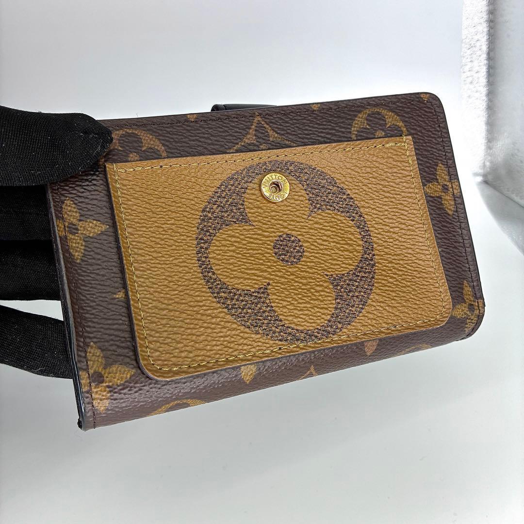 【美品】ルイヴィトン レディース　財布　コンパクト　ポルトフォイユジュ
