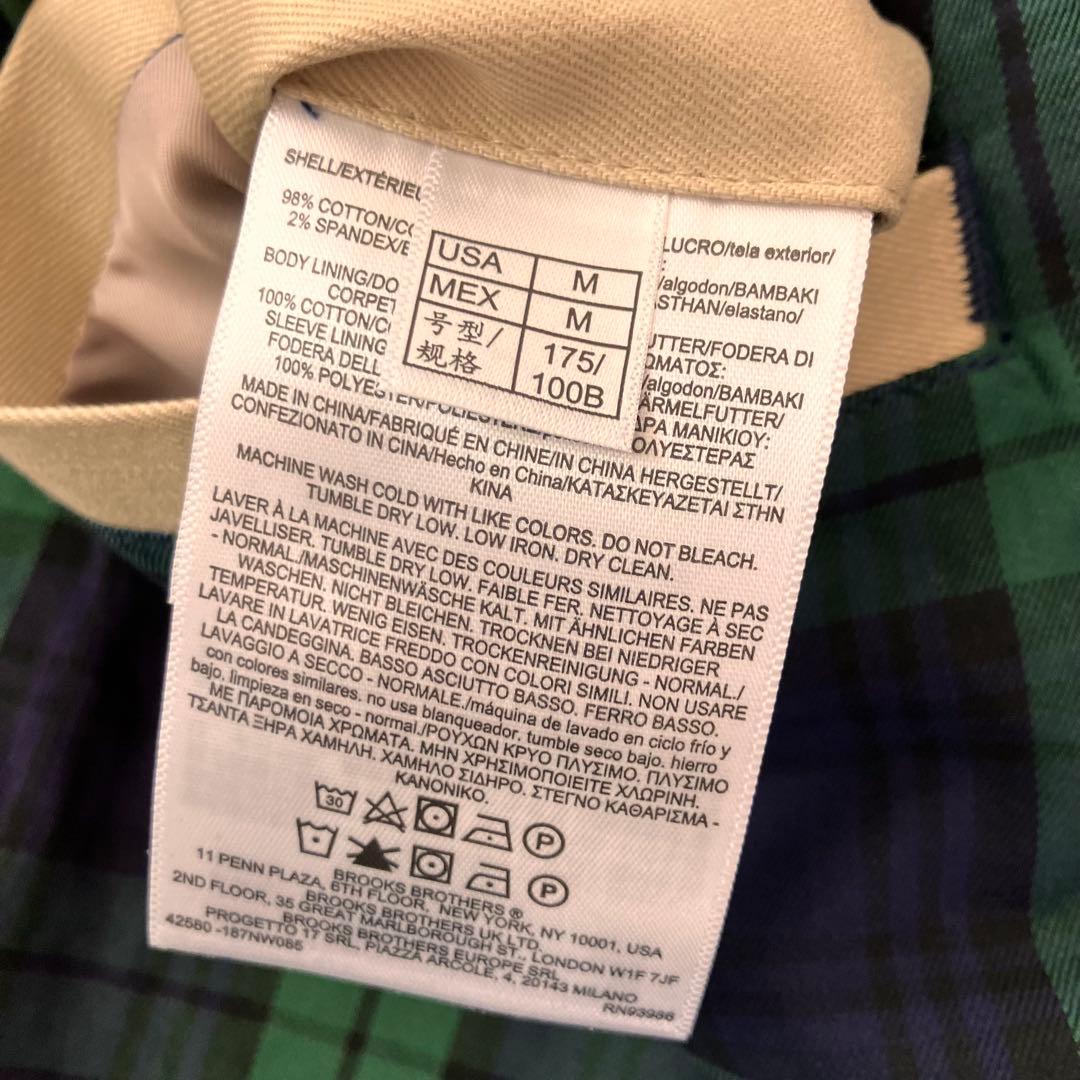 新品 Brooks Brothers コットンスイングトップ/ブルゾン/M
