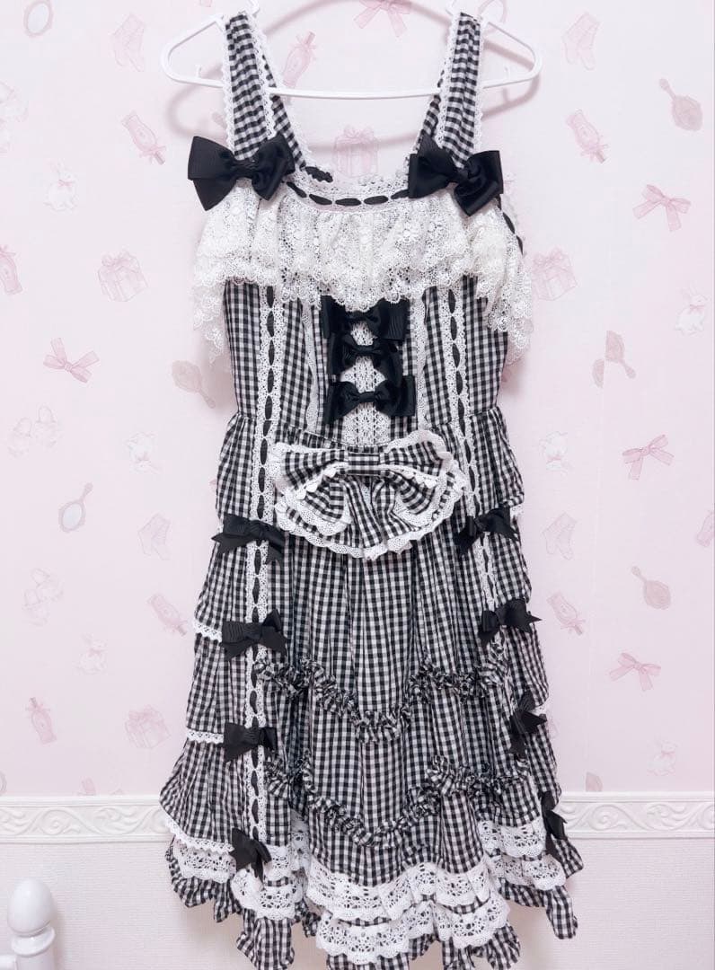 アンドロミオ♡ギンガムチェック ジャンスカ