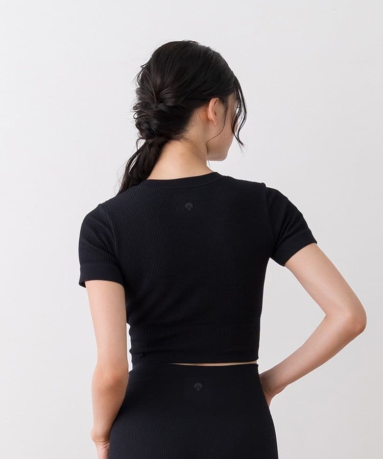 sukala スカーラ アクティブデイジートップス Мサイズ　BLACK
