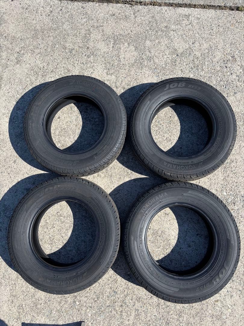 ヨコハマタイヤ JOB RY52 サマータイヤ　145/80R12 80/78N