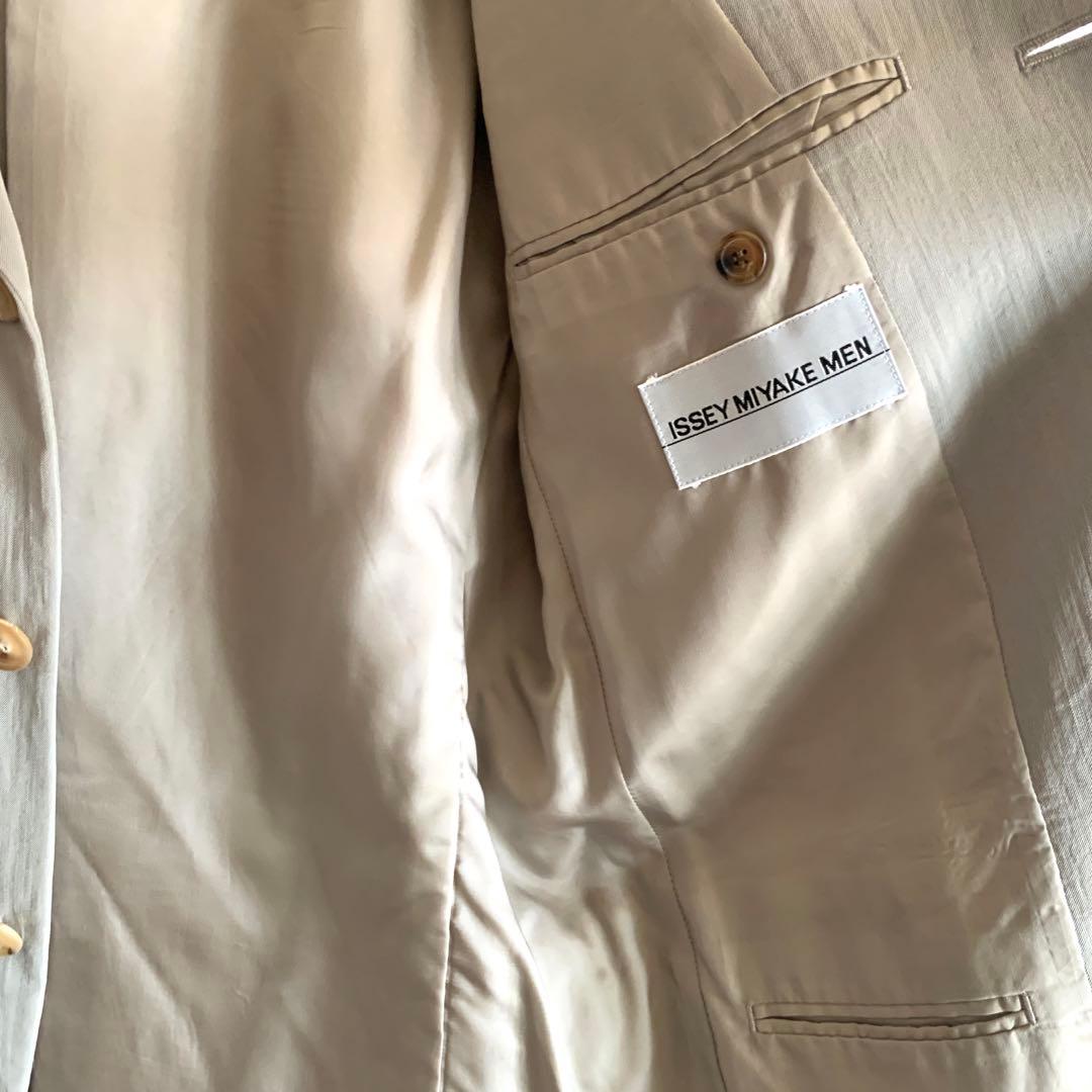 ISSEY MIYAKE MEN セットアップ　グレージュ