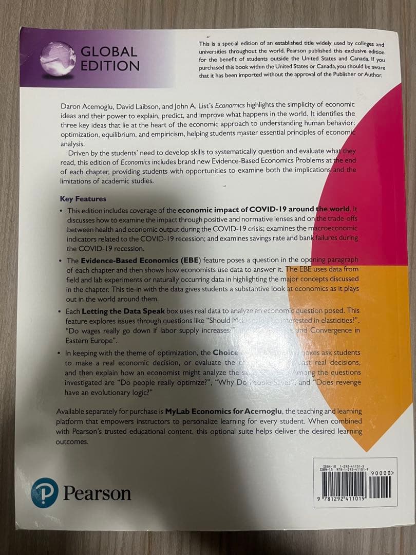 ビジネス・経済 ECONOMICS 3E GLOBAL EDITION
