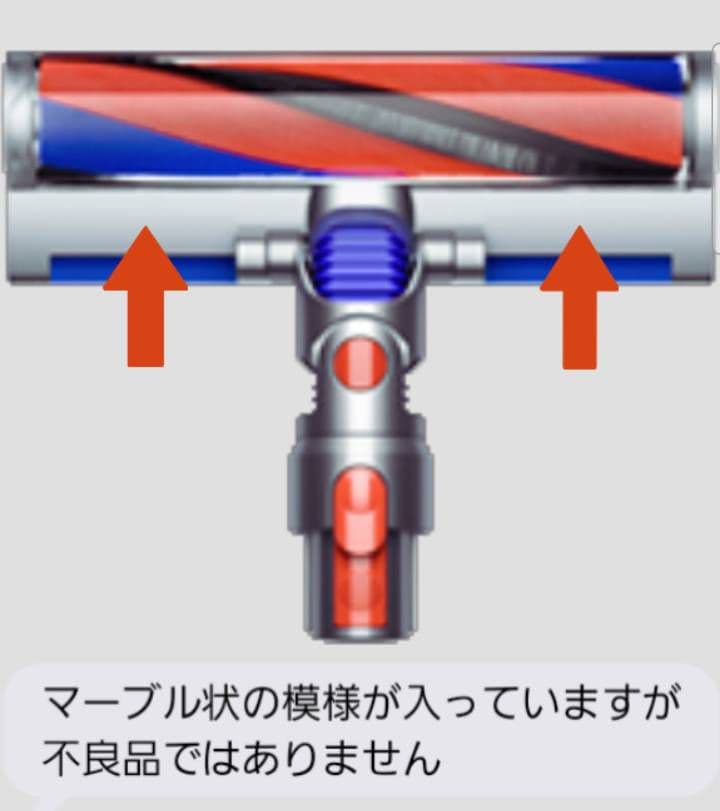 【Dyson純正】V8スリム用 Slim Fluffy クリーナーヘッド