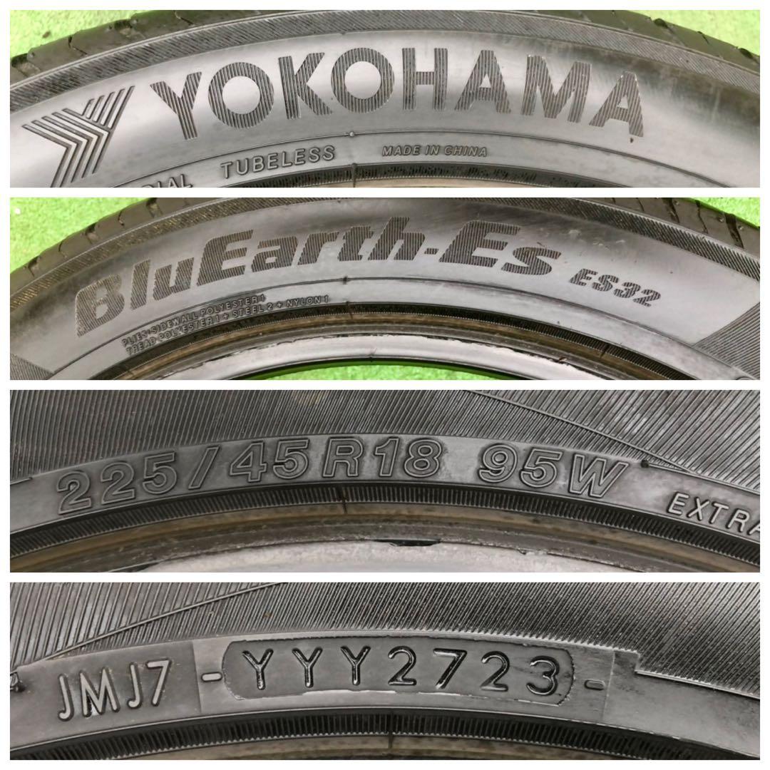 225/45 R18 YOKOHAMA BluEarth-ES ラジアルタイヤ