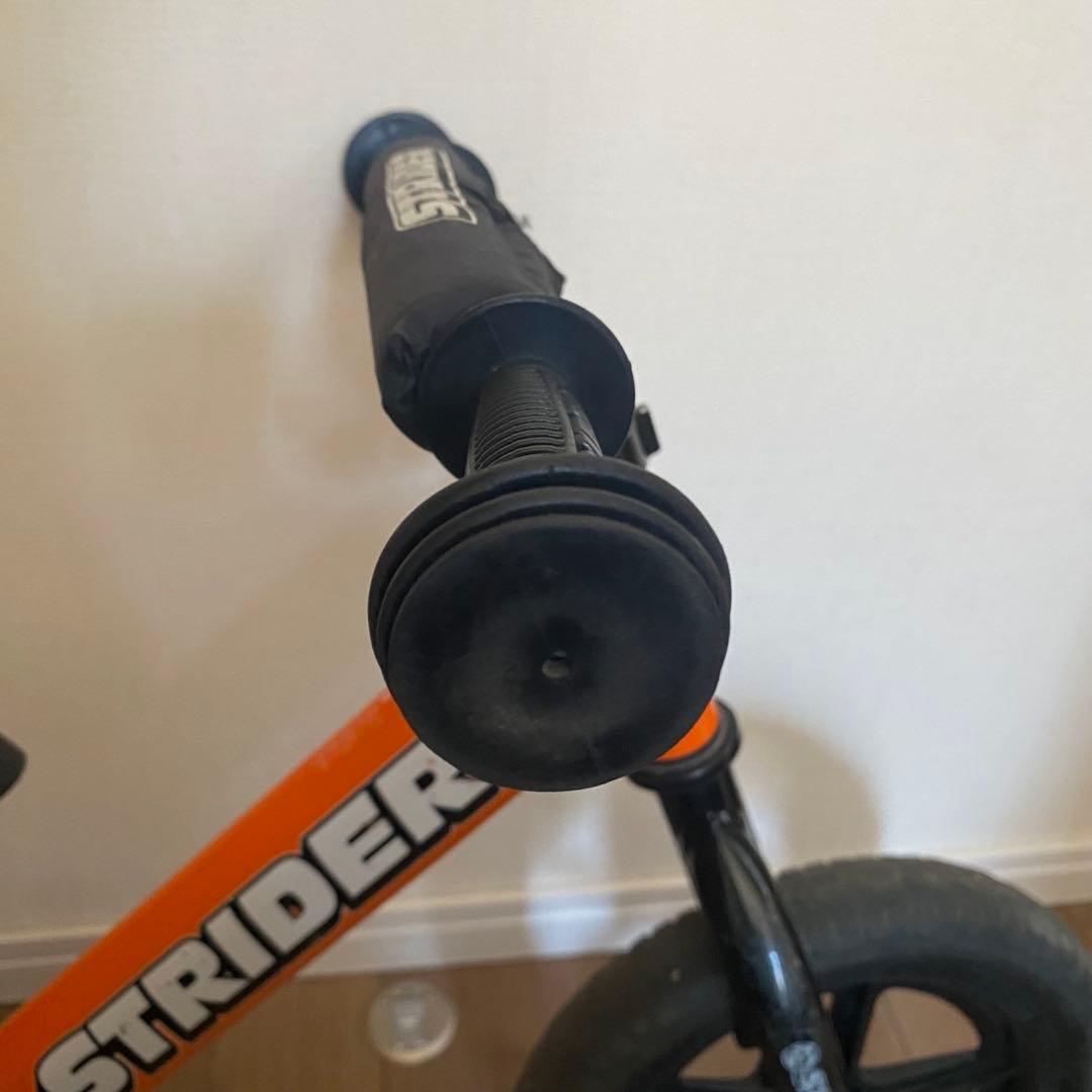 STRIDER バランスバイク オレンジ 収納バッグ付き