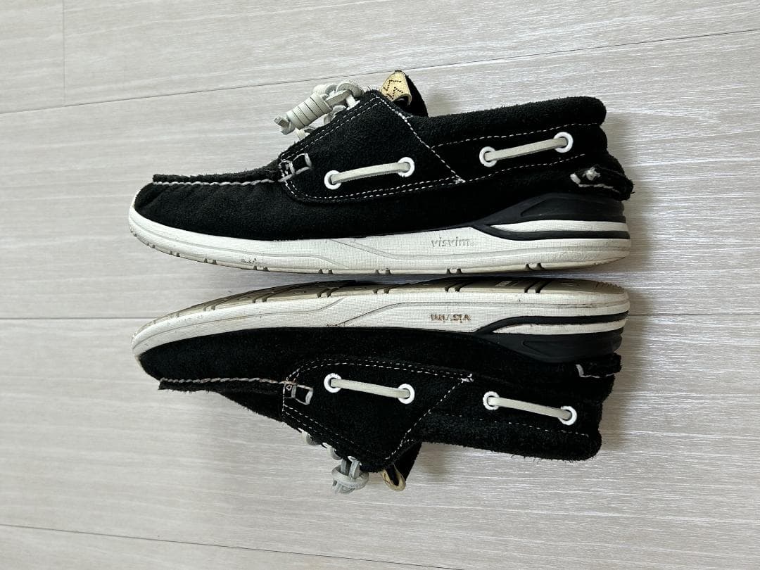 23SS visvim HOCKEY-FOLK デッキシューズ レザー