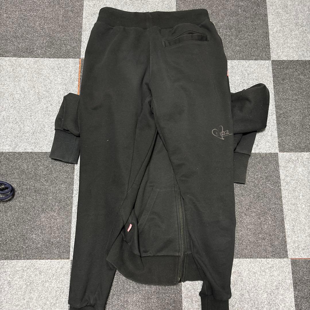 大幅値下げ‼️SY32 セットアップ スウェットパンツ ジップパーカー 黒
