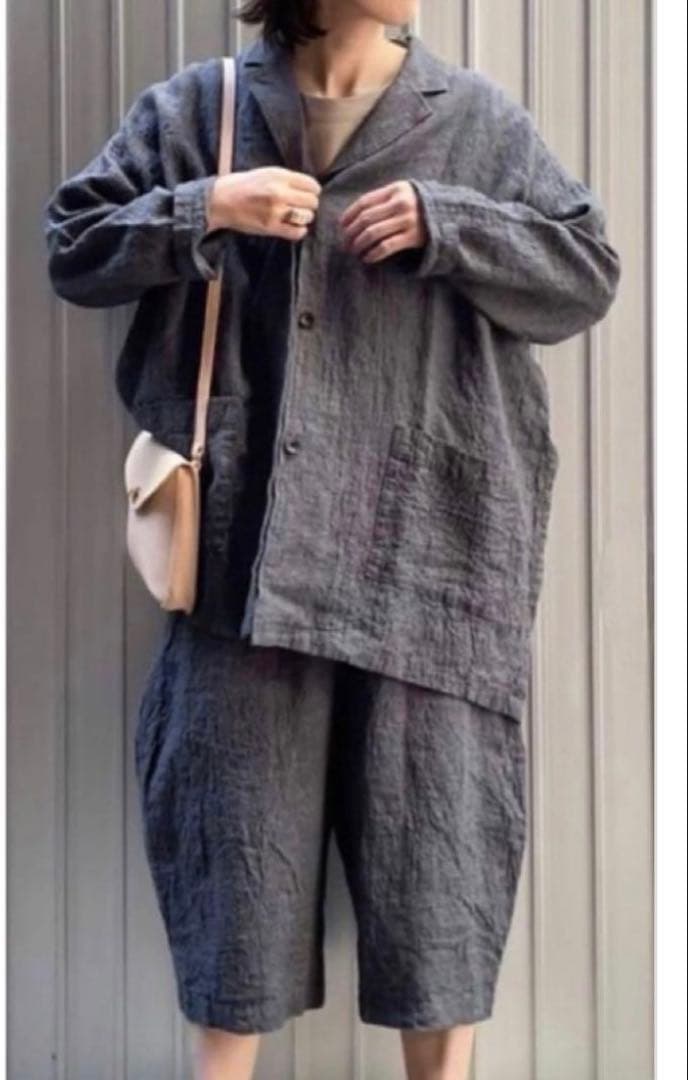 セットアップjournalstandard luxeチェックジャケット パンツ￼