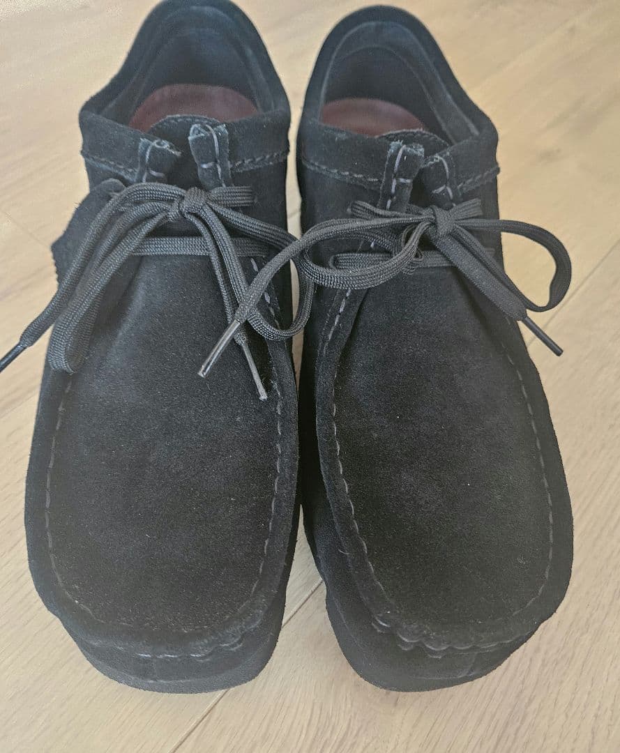 クラークス ワラビー GORE-TEX 26.5㎝ ブラック