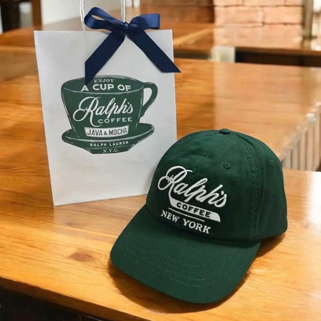 タグ付き新品❗️ QRタグ❗️ Ralph’s Coffee BB キャップ