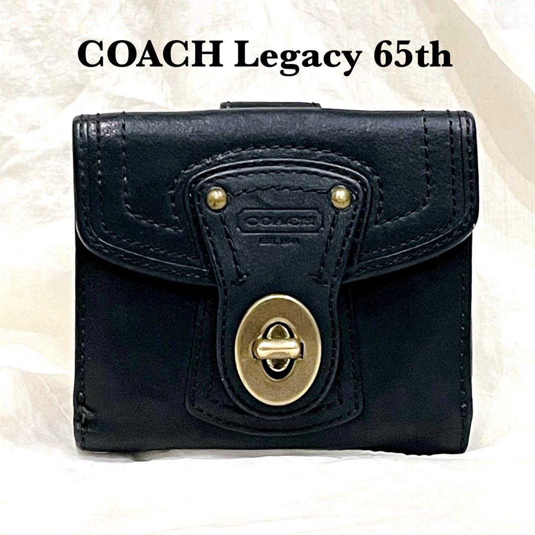 小物 Coach Legacy 65th Turnlock Bifold wallet