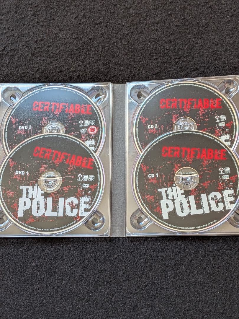 ミュージック POLICE LIVE DVD CD EVERY BREATH YOU TAKE