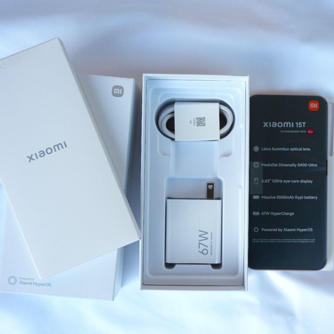 新品　Xiaomi 15T ローズゴールド 12GB 256GB