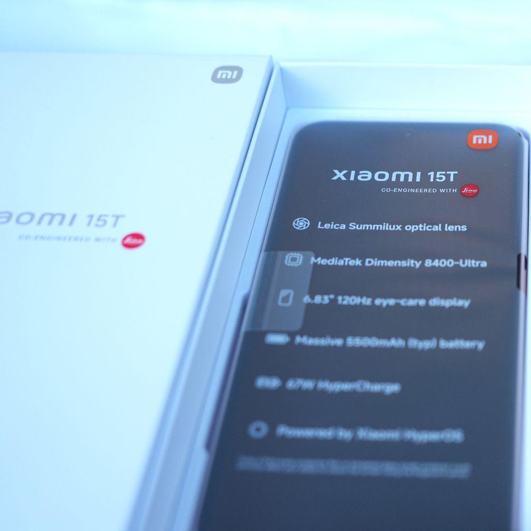 新品　Xiaomi 15T ローズゴールド 12GB 256GB