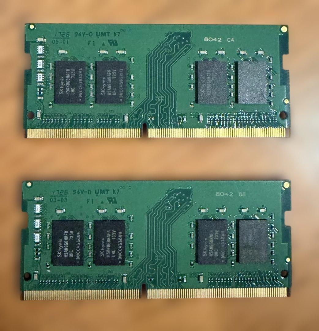 T*n様 Kingston KVR21S15S8K2/16 16GBメモリキット