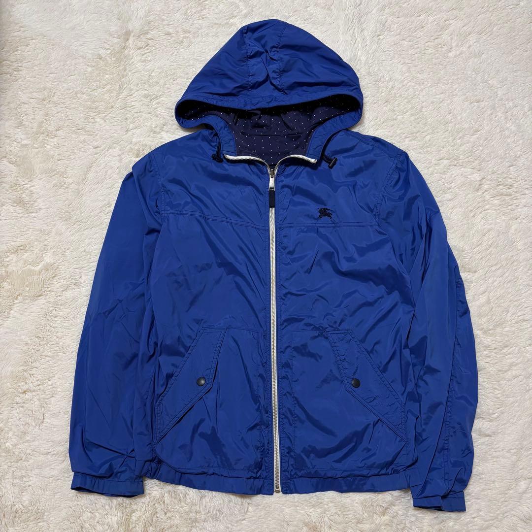BURBERRY BLACK LABEL リバーシブル ナイロンパーカー M