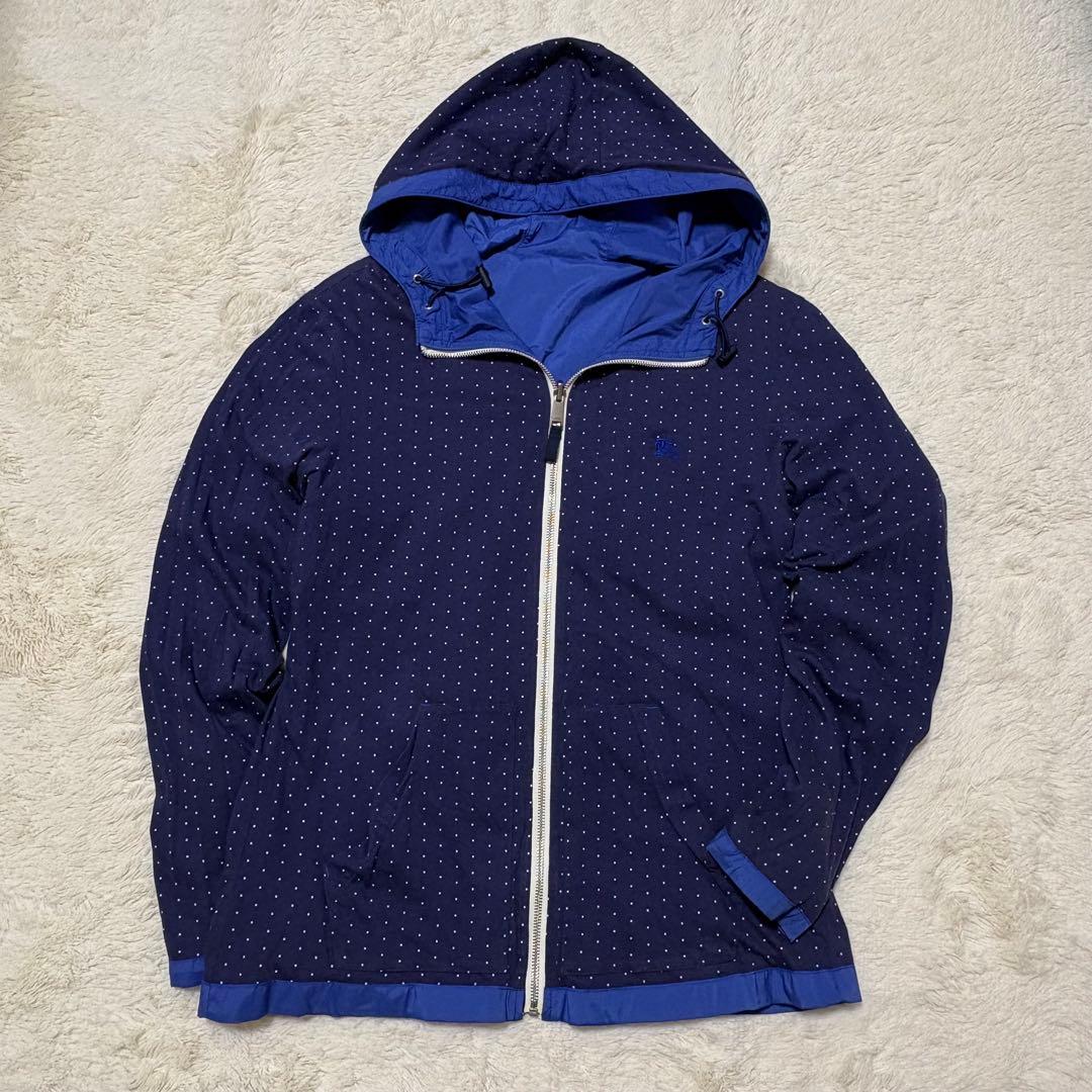 BURBERRY BLACK LABEL リバーシブル ナイロンパーカー M
