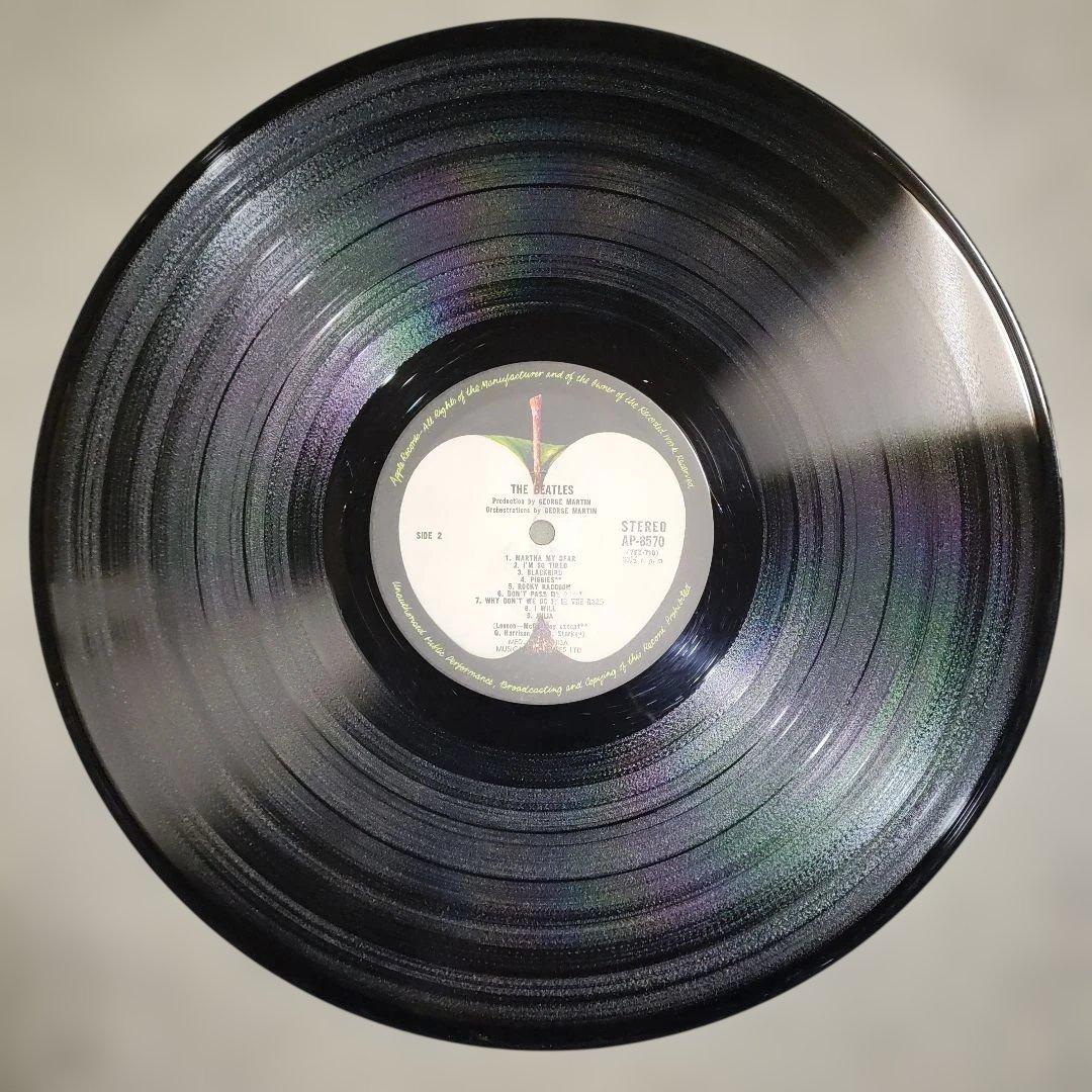 【良品２ＬＰレコード】ビートルズ／ホワイト・アルバム