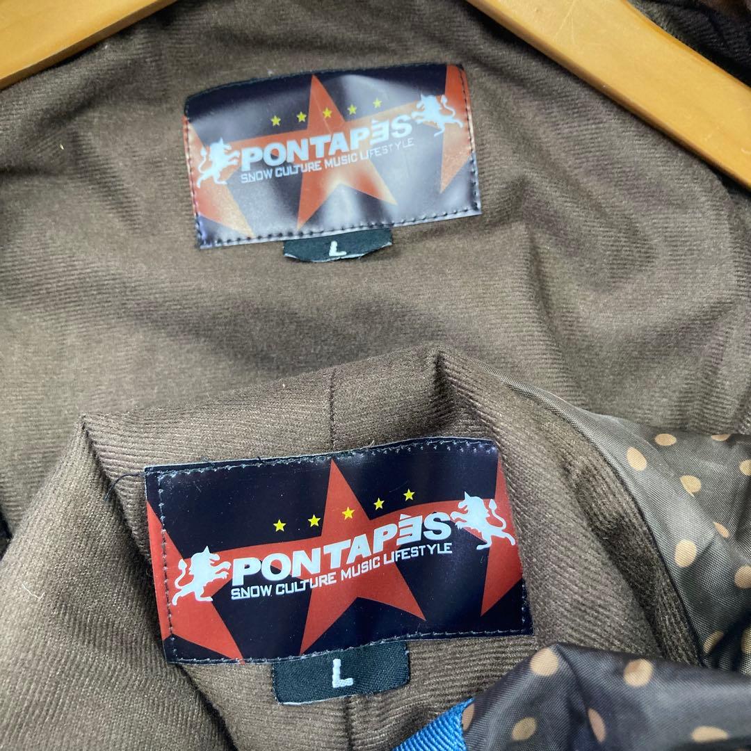 メンズ PONTAPES ポンタペス スキー スノーボードウェア セット