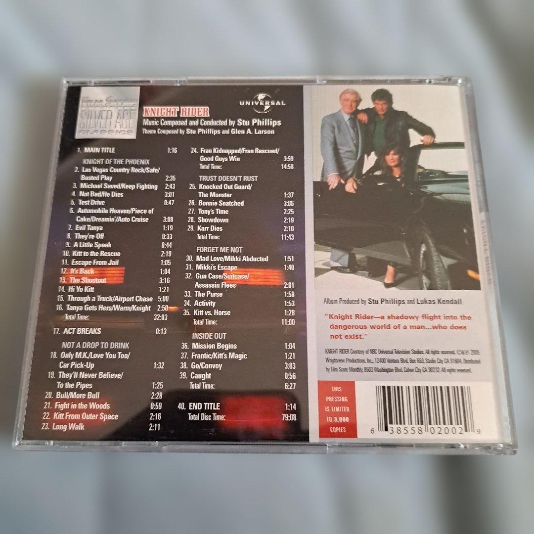 KNIGHT RIDER ナイトライダー　サウンドトラック・サントラ盤セット