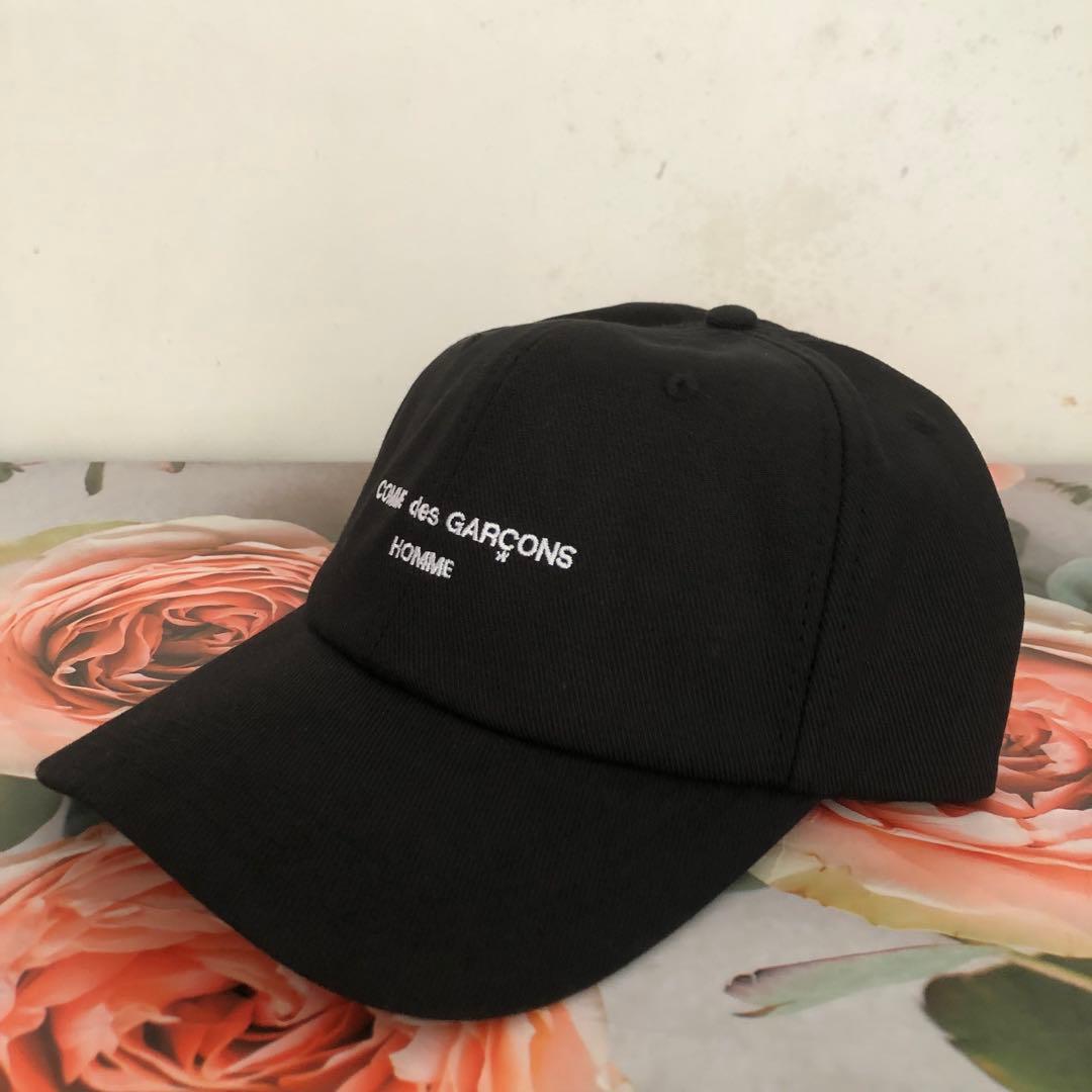 n*g様 COMME des GARCONS HOMME LOGO CAP　ブラ