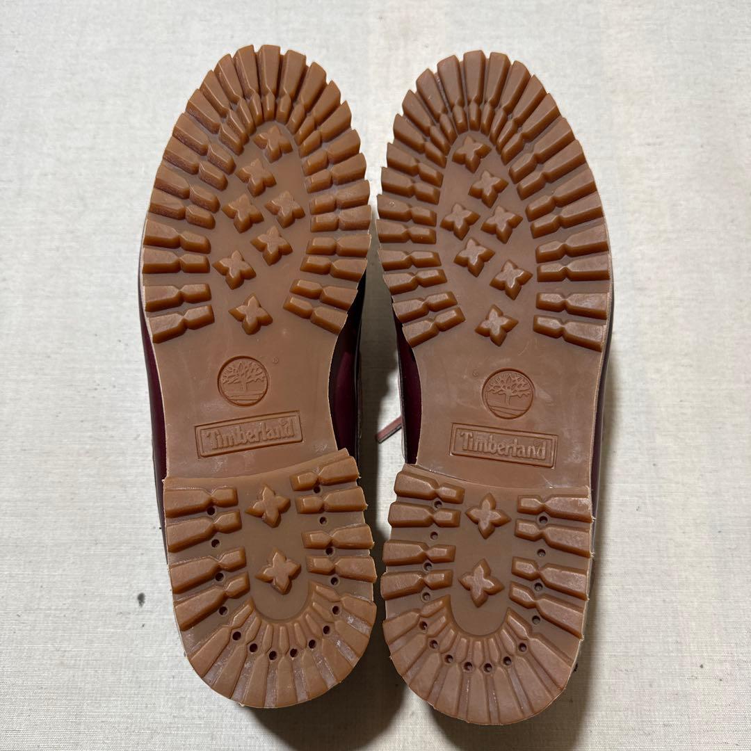 新品 ティンバーランド 3eye デッキシューズ ボルドー 26.0 モカシン