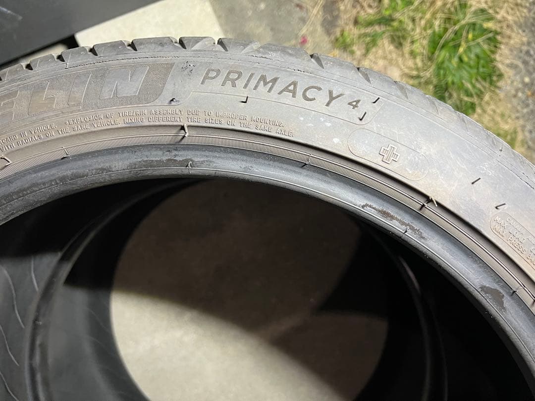中古 2023年製 ミシュラン プライマシー4+ 225/40R18 2本