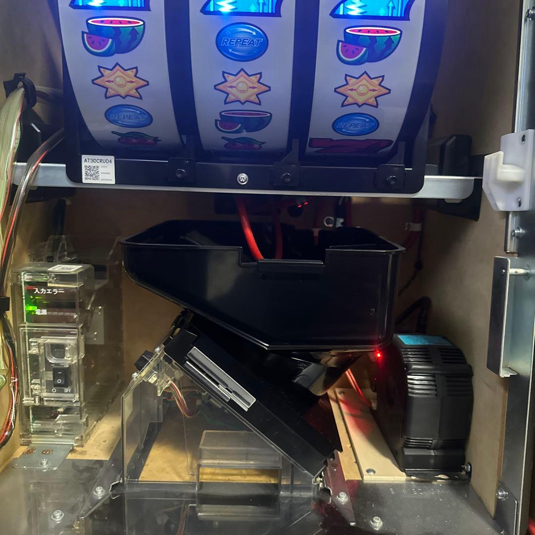 う*ー様 パチスロ 5号機ディスクアップ　青パネル　実機