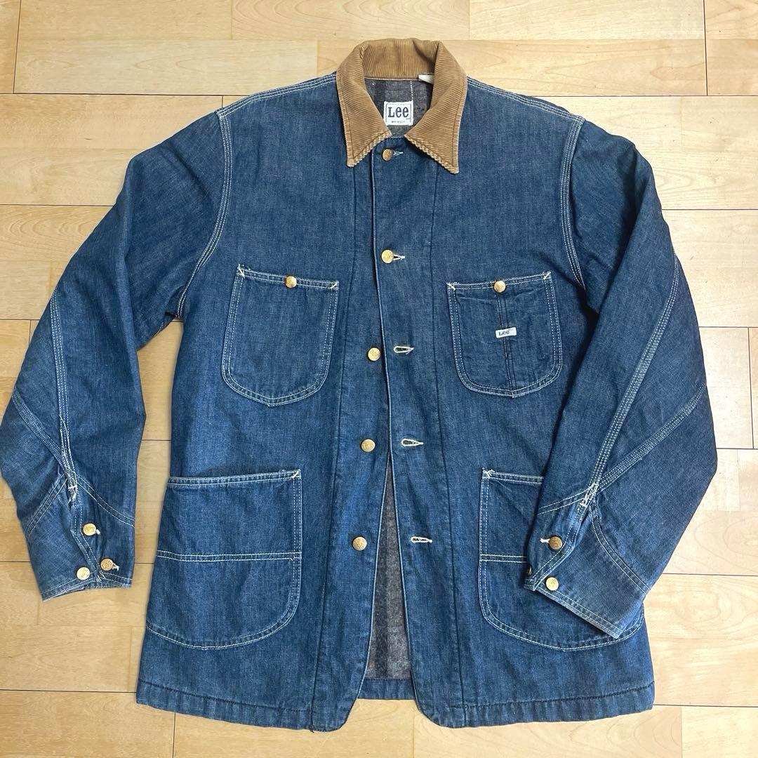 【美品】70s Lee 81-LJ USA製 カバーオール ブランケットライナー