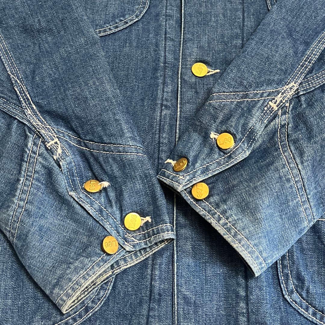 【美品】70s Lee 81-LJ USA製 カバーオール ブランケットライナー