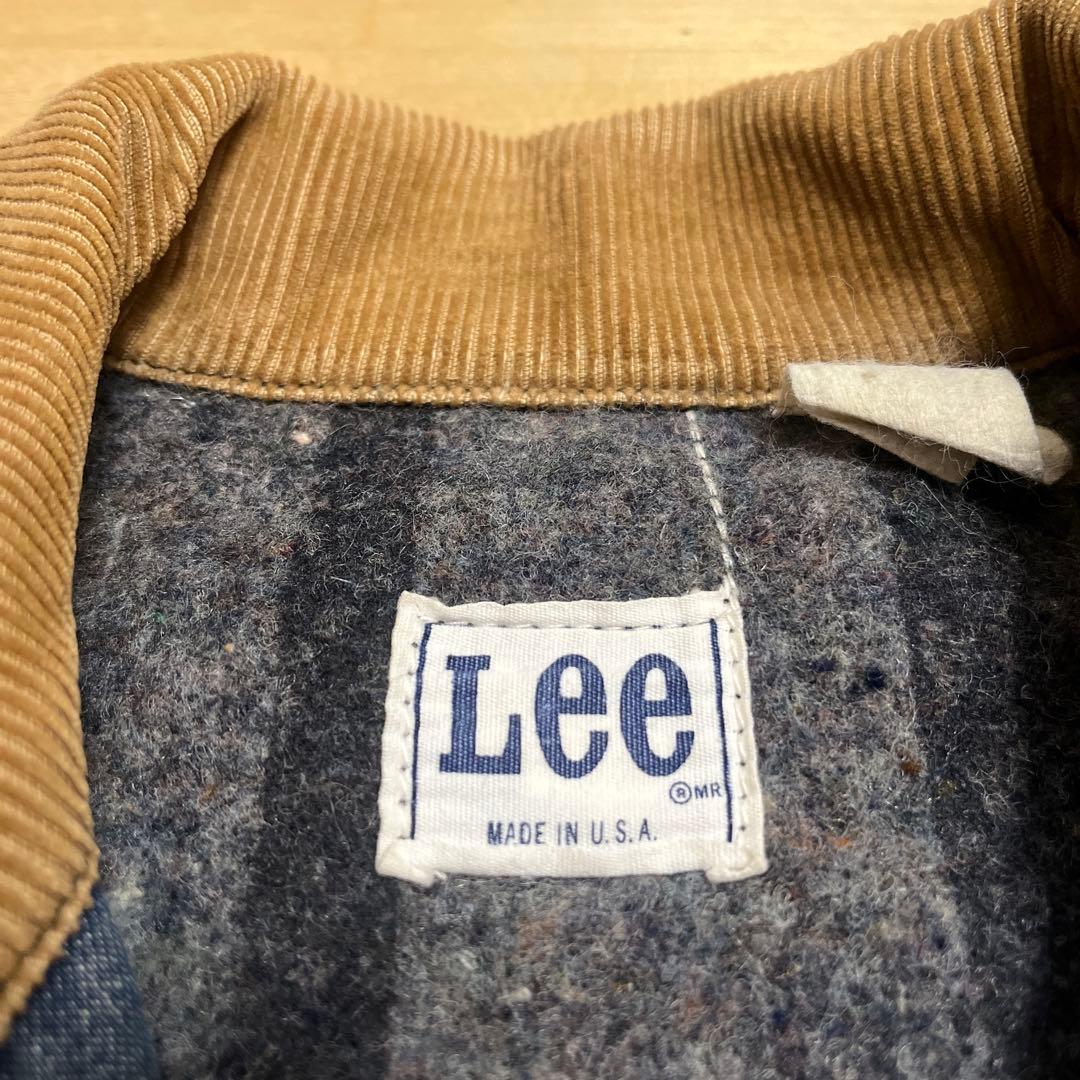 【美品】70s Lee 81-LJ USA製 カバーオール ブランケットライナー
