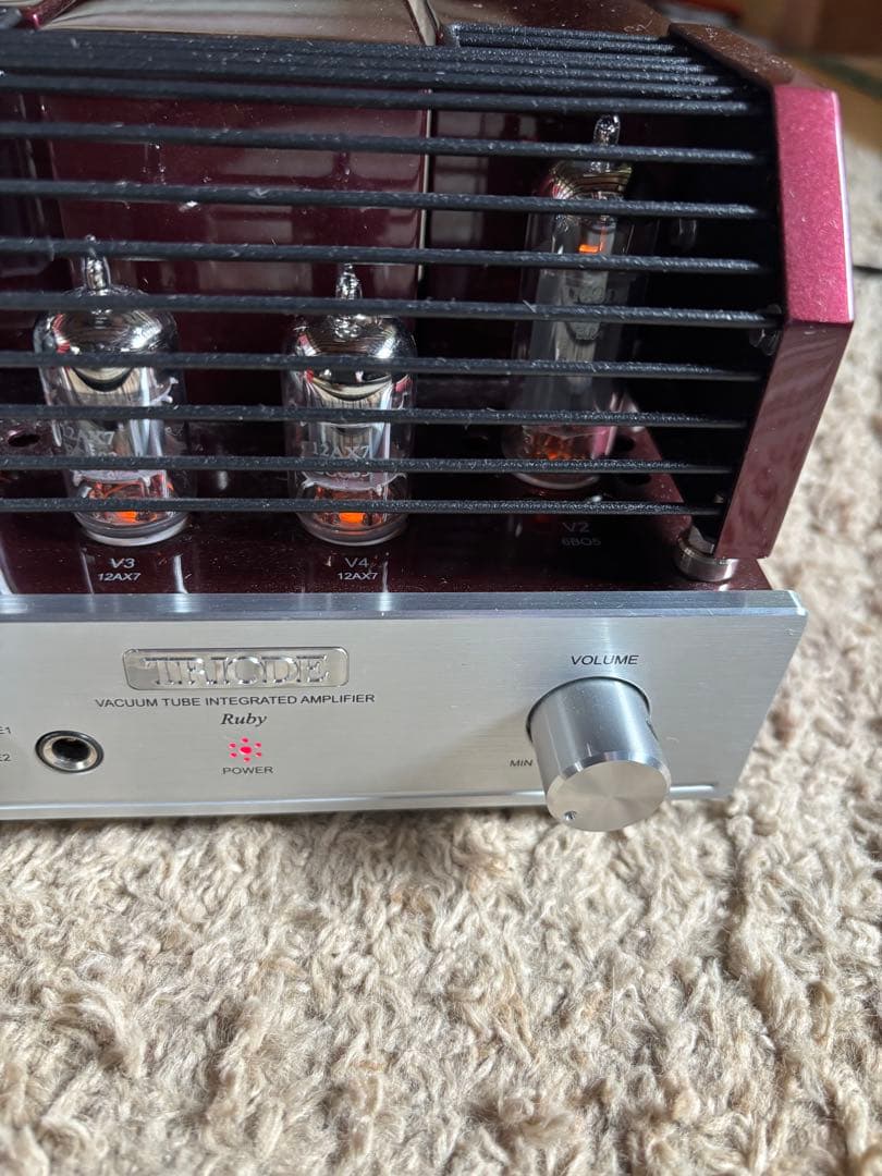 新品同様Triode（TRIODE）Ruby 真空管インテグレーテッドアンプ