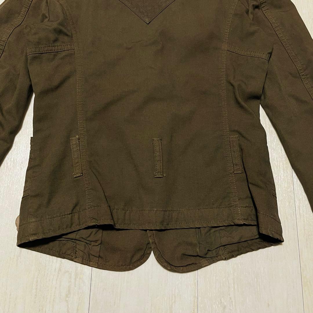 【DIESEL】ディーゼル ジャケット ブラウン Y2K デザイン Mサイズ