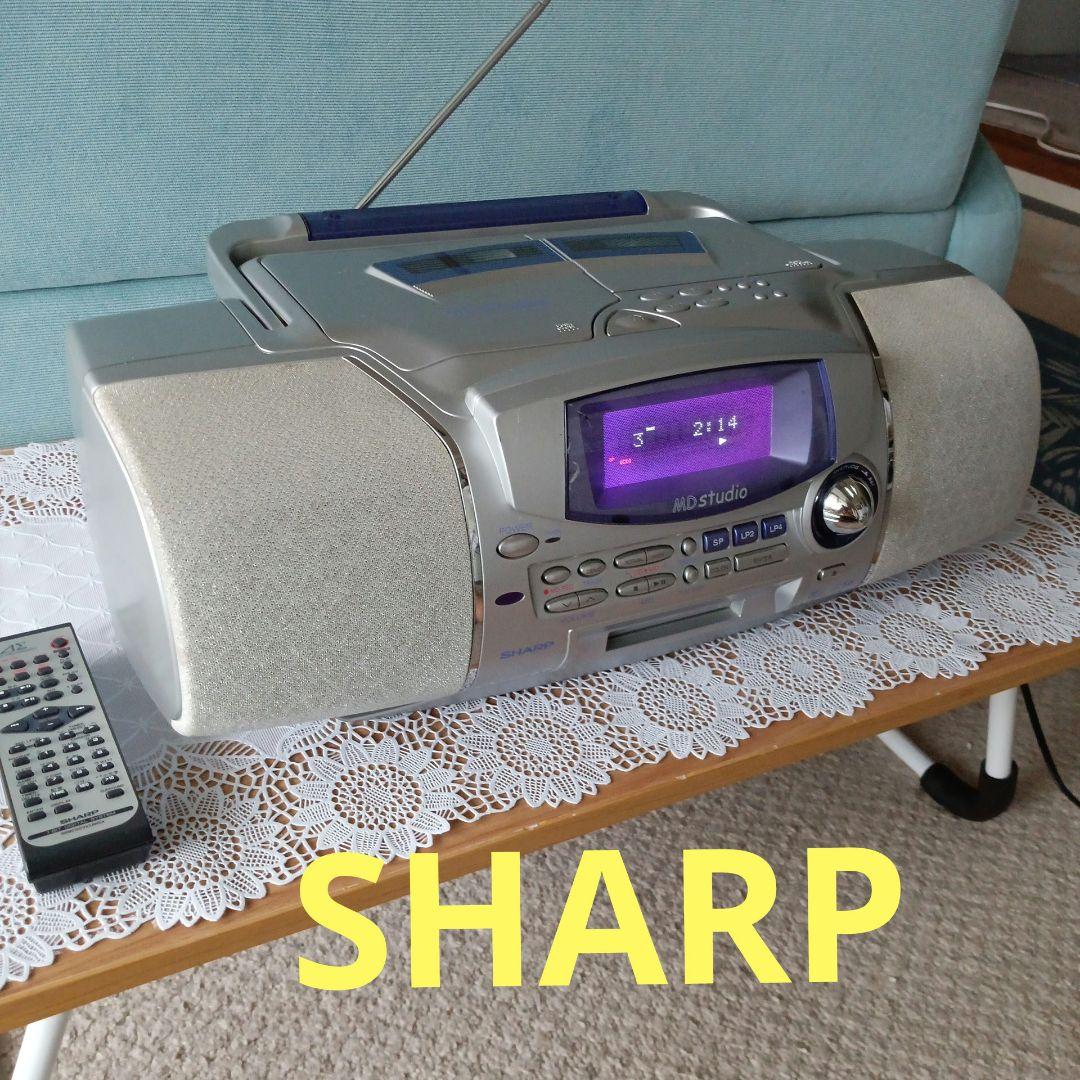 CD/MDプレイヤー(SHARP)