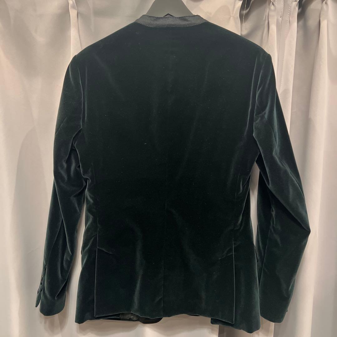 Dolce & Gabbana テーラードジャケット ダークグリーン