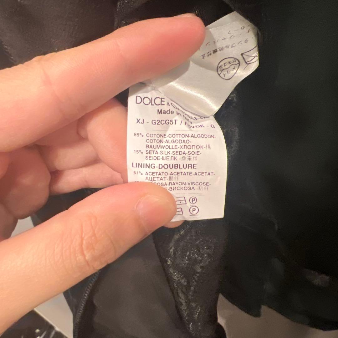 Dolce & Gabbana テーラードジャケット ダークグリーン