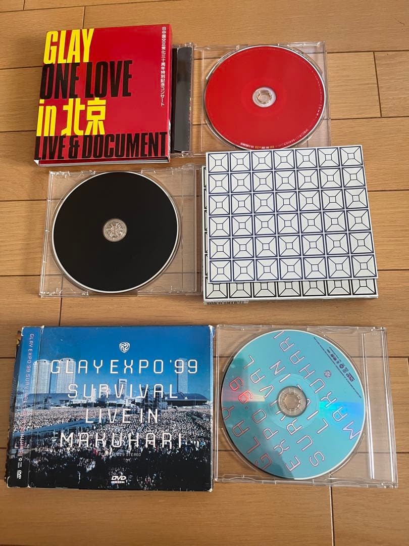 GLAY DVD、Blu-rayセット