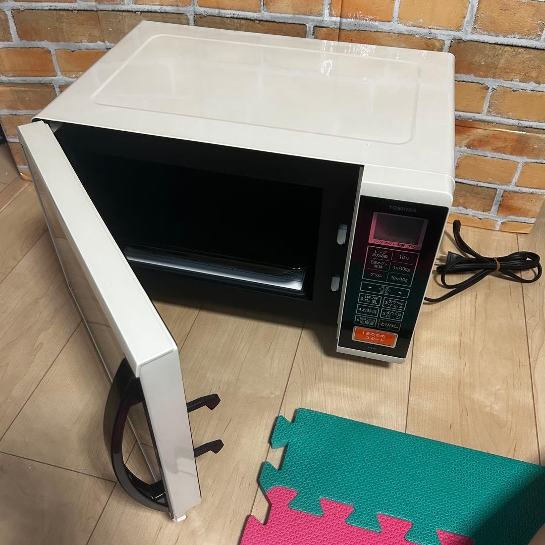 TOSHIBA♡石窯オーブンレンジ！めちゃくちゃ綺麗♡清掃済みですぐご使用可能❤︎