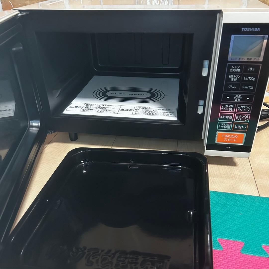 TOSHIBA♡石窯オーブンレンジ！めちゃくちゃ綺麗♡清掃済みですぐご使用可能❤︎