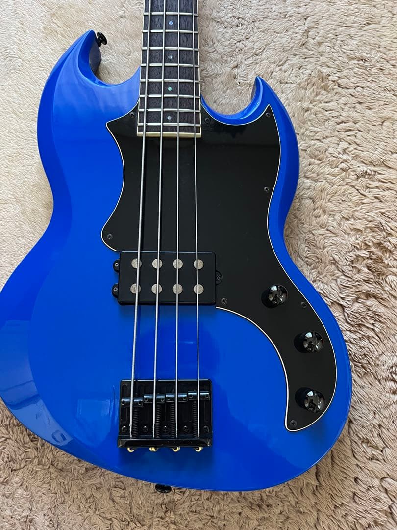 【調整済】ESP グラスルーツ Viper エレキベース　希少ブルー　SG