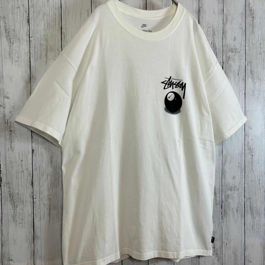 Stussy × Nike SS 8 Ball T-Shirt \"White\"