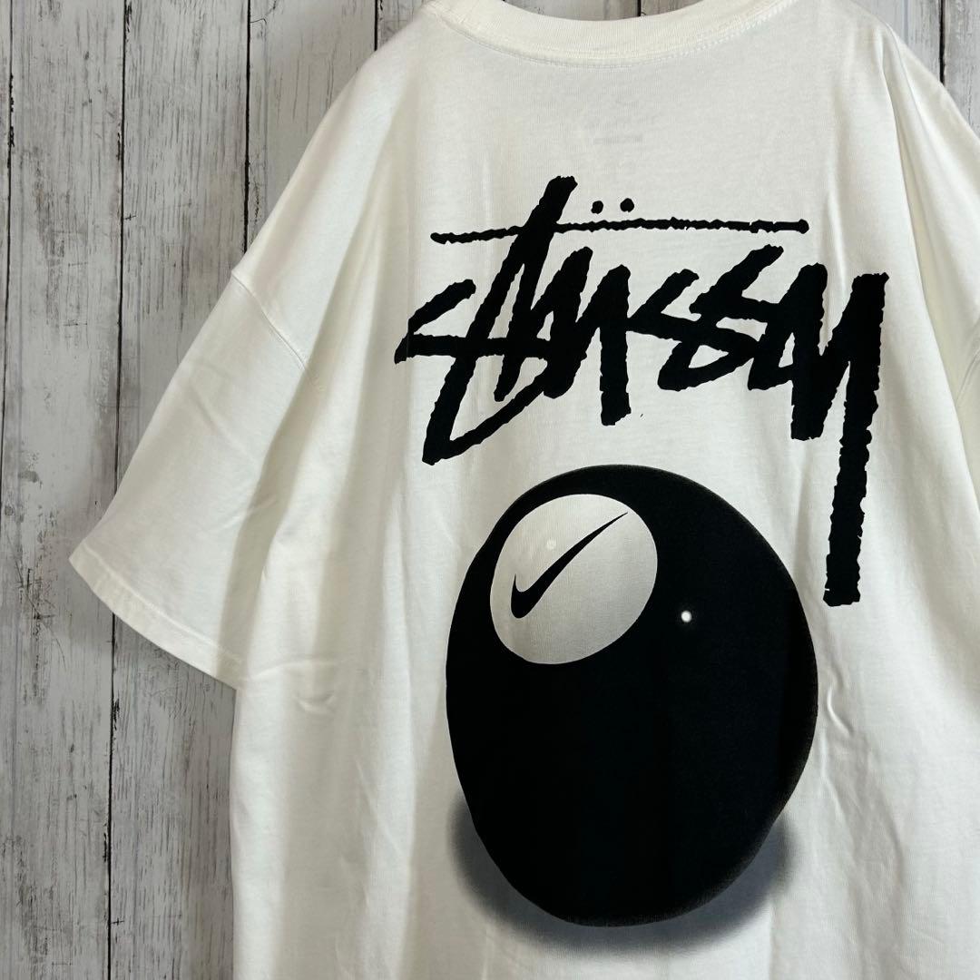 Stussy × Nike SS 8 Ball T-Shirt \"White\"